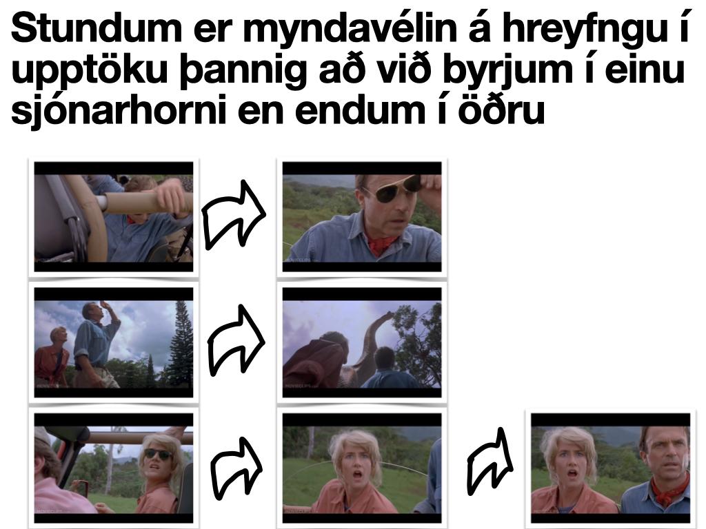 Hreyfing myndavélar